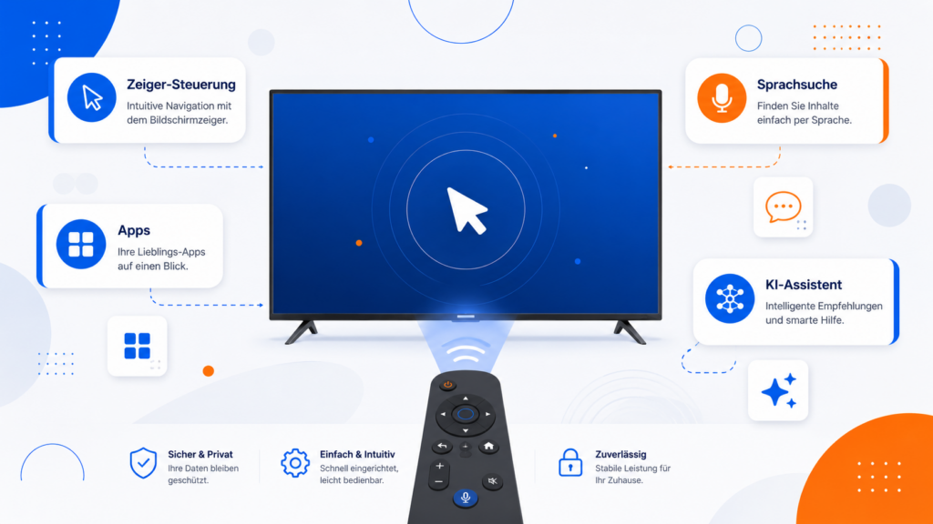 webOS erklärt – LGs Smart-TV-System mit Zeiger-Steuerung über die Magic Remote